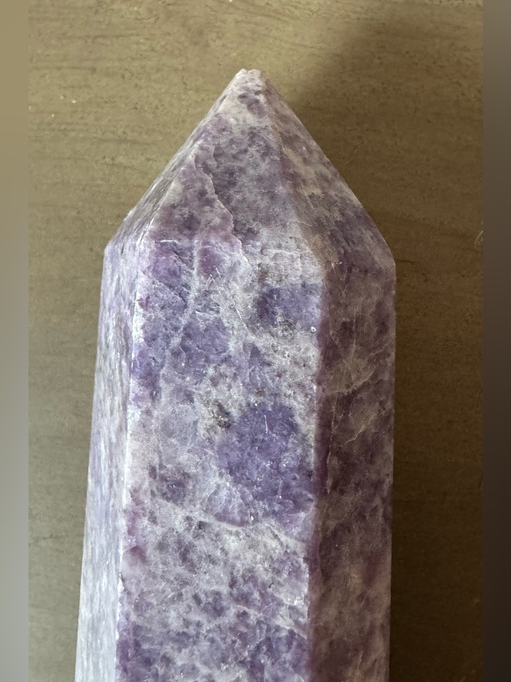 Large Lepidolite Tower - Picture 6 of 13